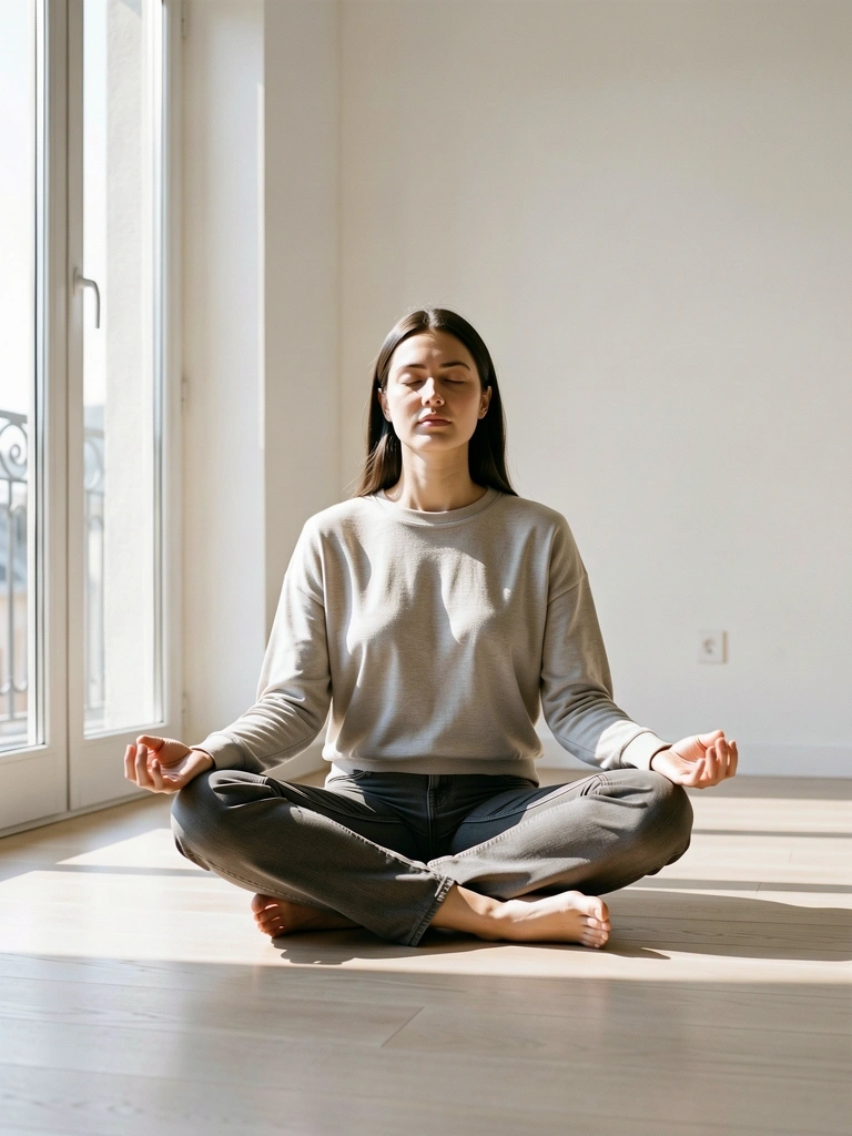Conscious breathing practice in Milan